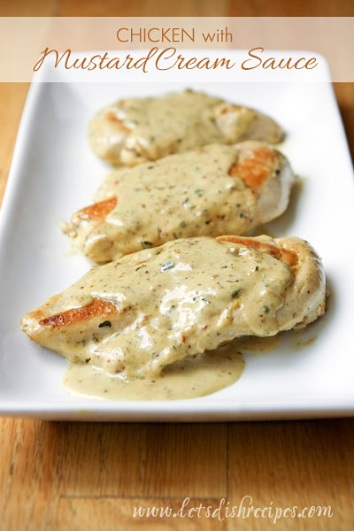 Photo for chicken breast with sour cream and mustard