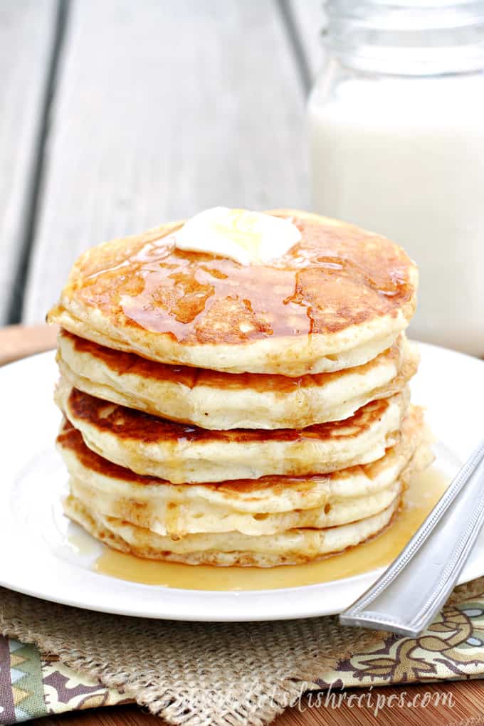 Favorite Big Fluffy Pancakes Let s Dish Recipes