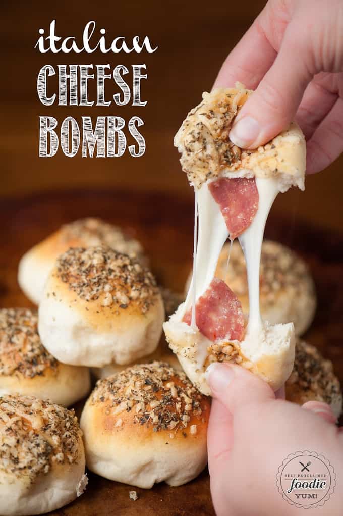 Italian Cheese Bombs {Self Proclaimed Foodie}